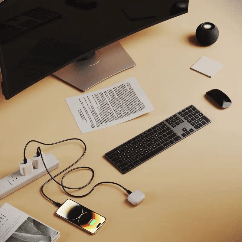 Tapis de bureau à charge sans fil DESKARIS