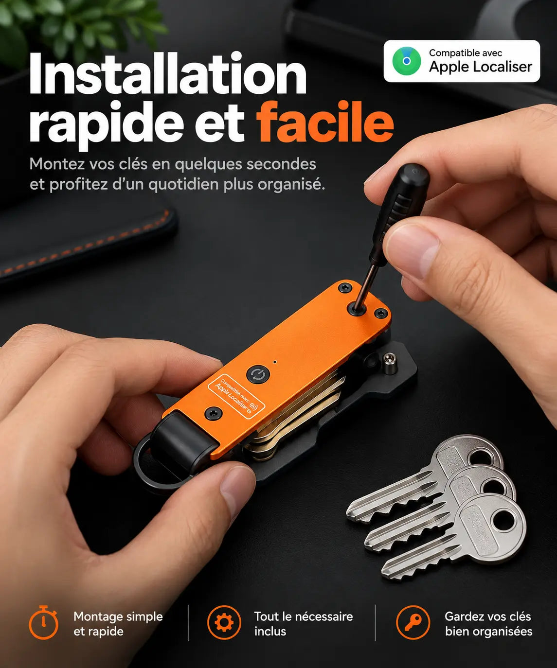 Organisateur de clés connecté DESKARIS