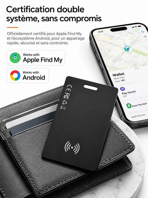Carte de localisation connectée DESKARIS