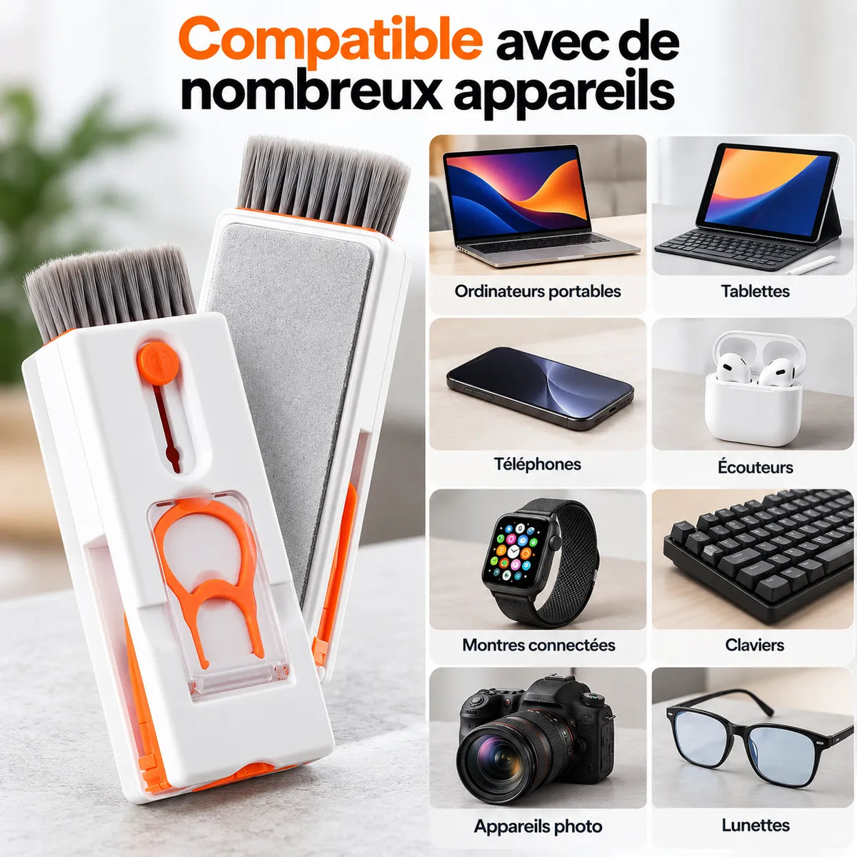 Kit de nettoyage 11-en-1