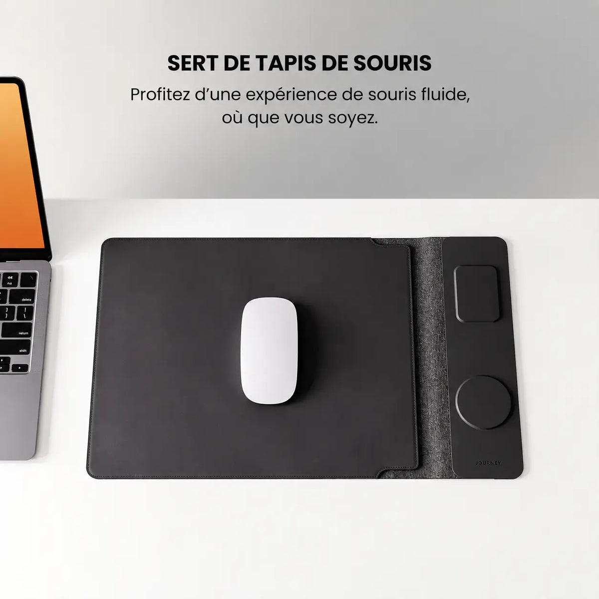 Housse Ordinateur Portable avec Charge Sans Fil